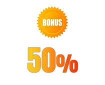 Bonus 50%